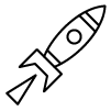 Rocket icon