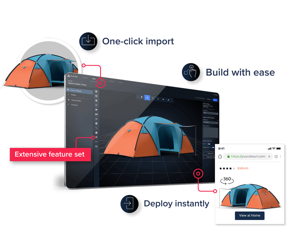 Plattar 3D Configurator User Experience