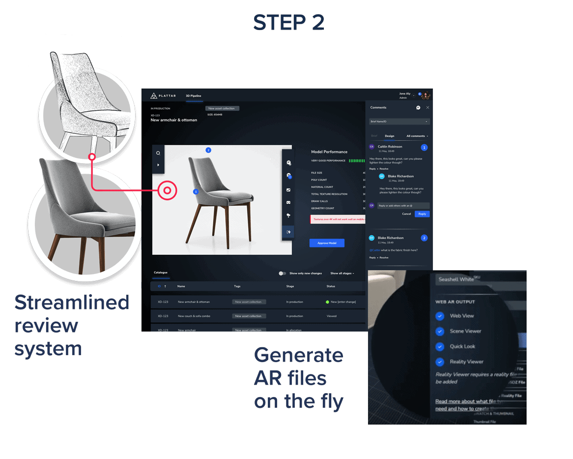 Content creation step 2